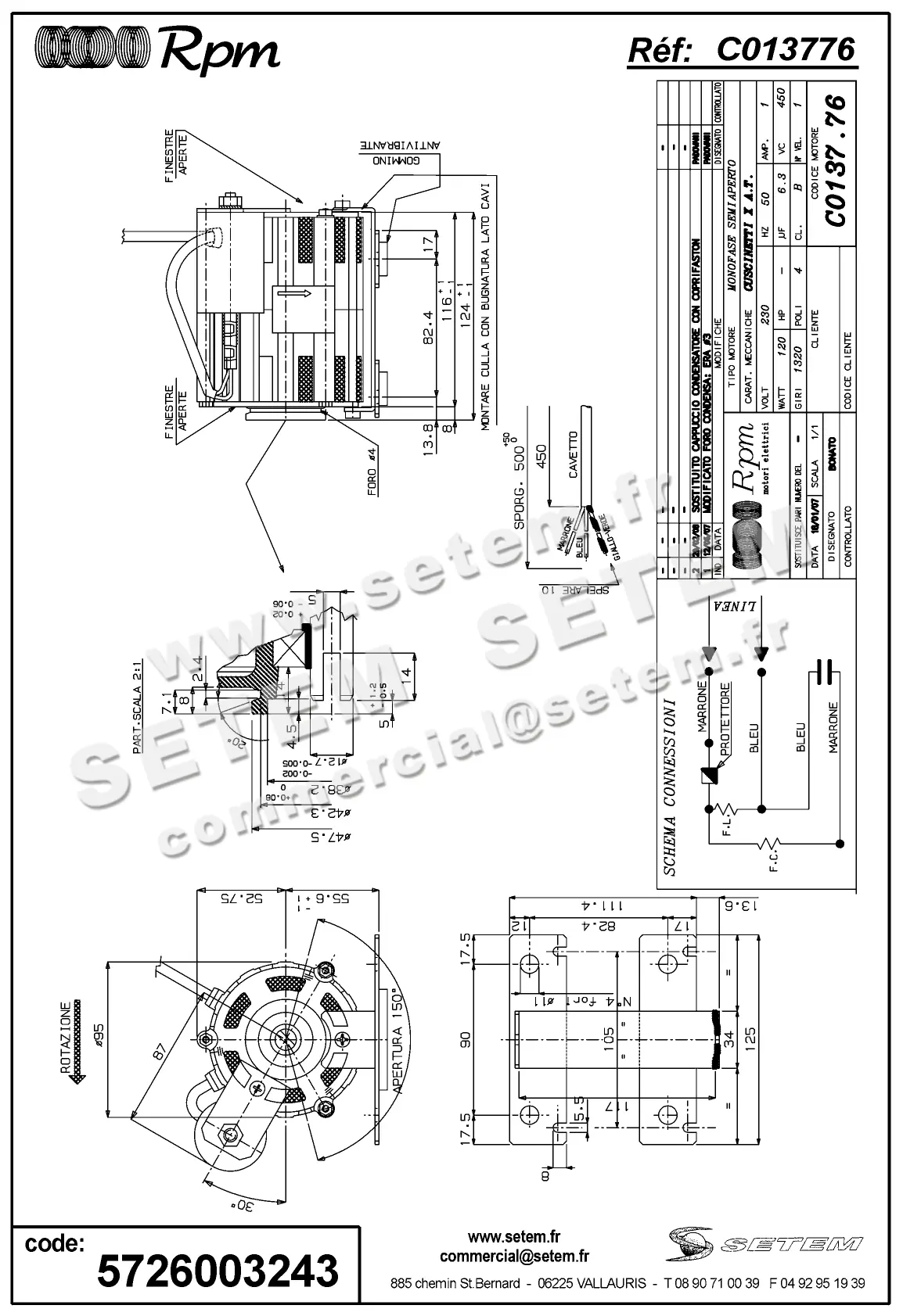 5726003243-MOTEUR RPM C013776
