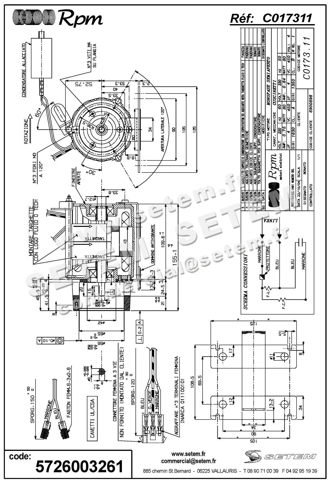 5726003261-MOTEUR RPM C017311
