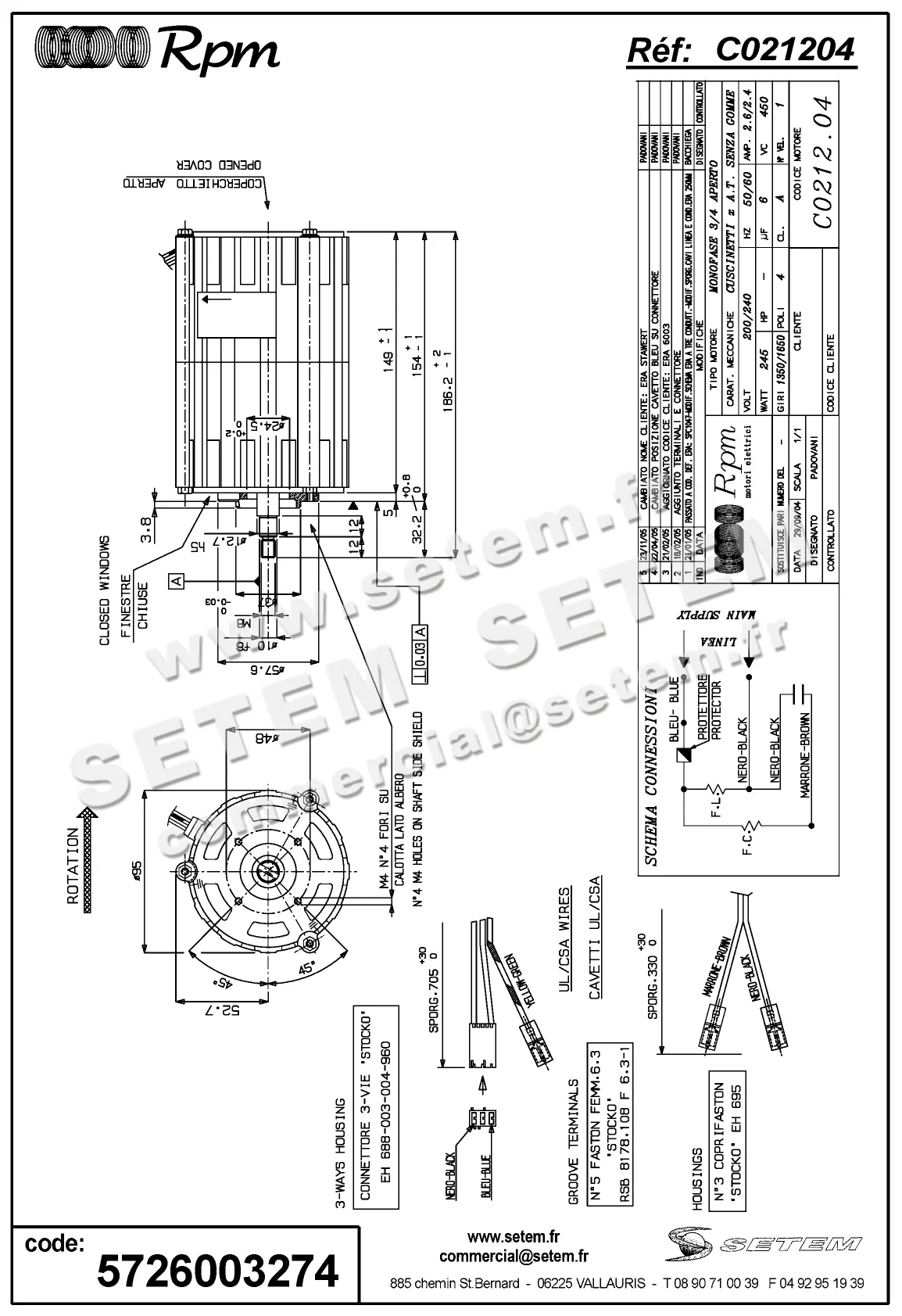 5726003274-MOTEUR RPM C021204
