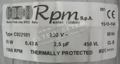 5726003278-MOTEUR RPM C022101 5