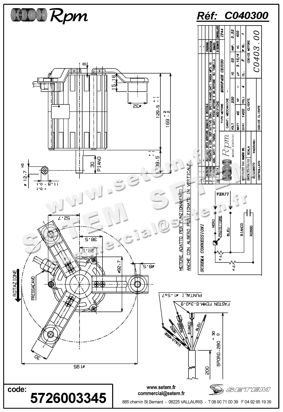 5726003345-MOTEUR RPM C040300