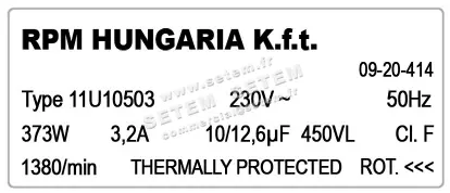 5726003403-MOTEUR RPM 11U10503 6