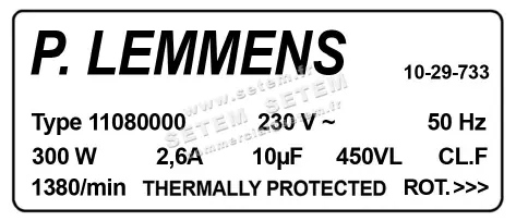 5726003409-MOTEUR RPM 11080000 4