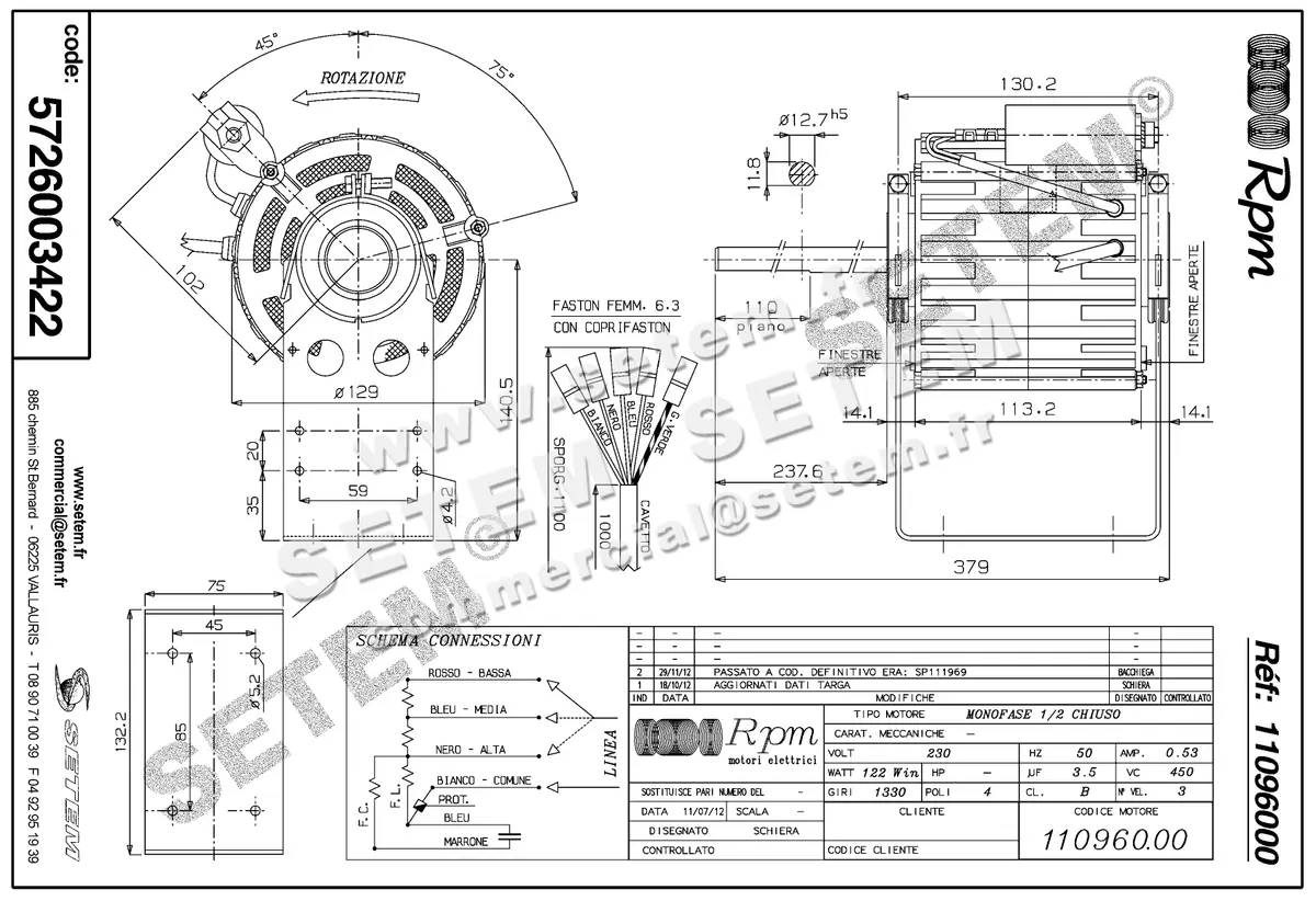 5726003422-MOTEUR RPM 11096000 3