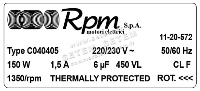 5726003431-MOTEUR RPM C040405 3