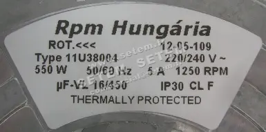 5726003432-MOTEUR RPM 11U38004 5