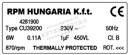 5726003860-MOTEUR RPM CU39200 "42819.00" 6