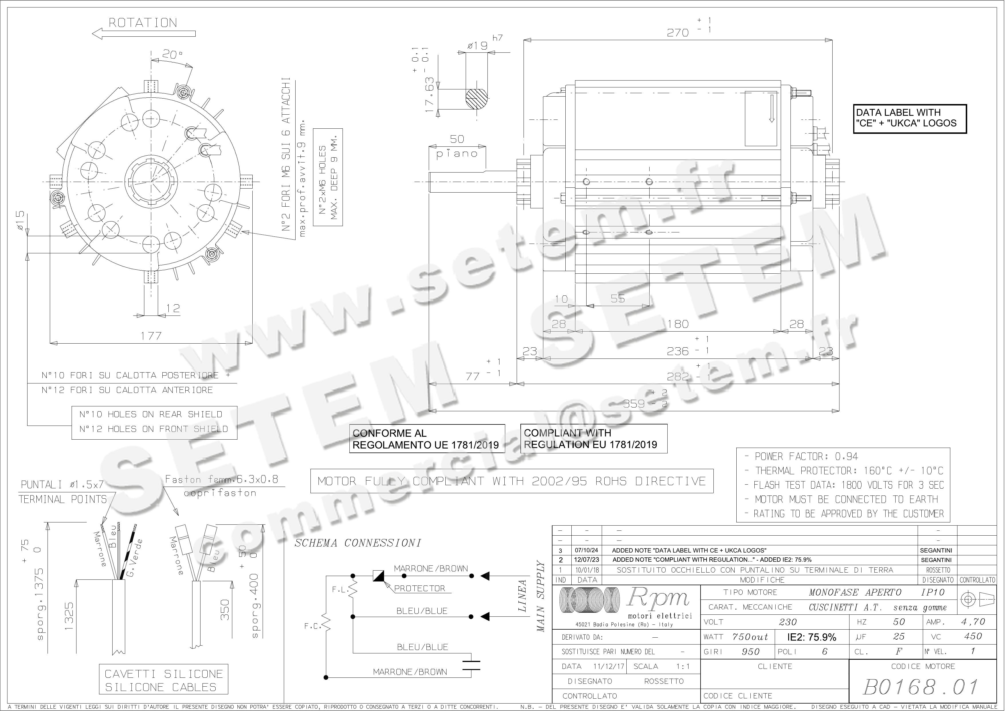 MOTEUR B016801