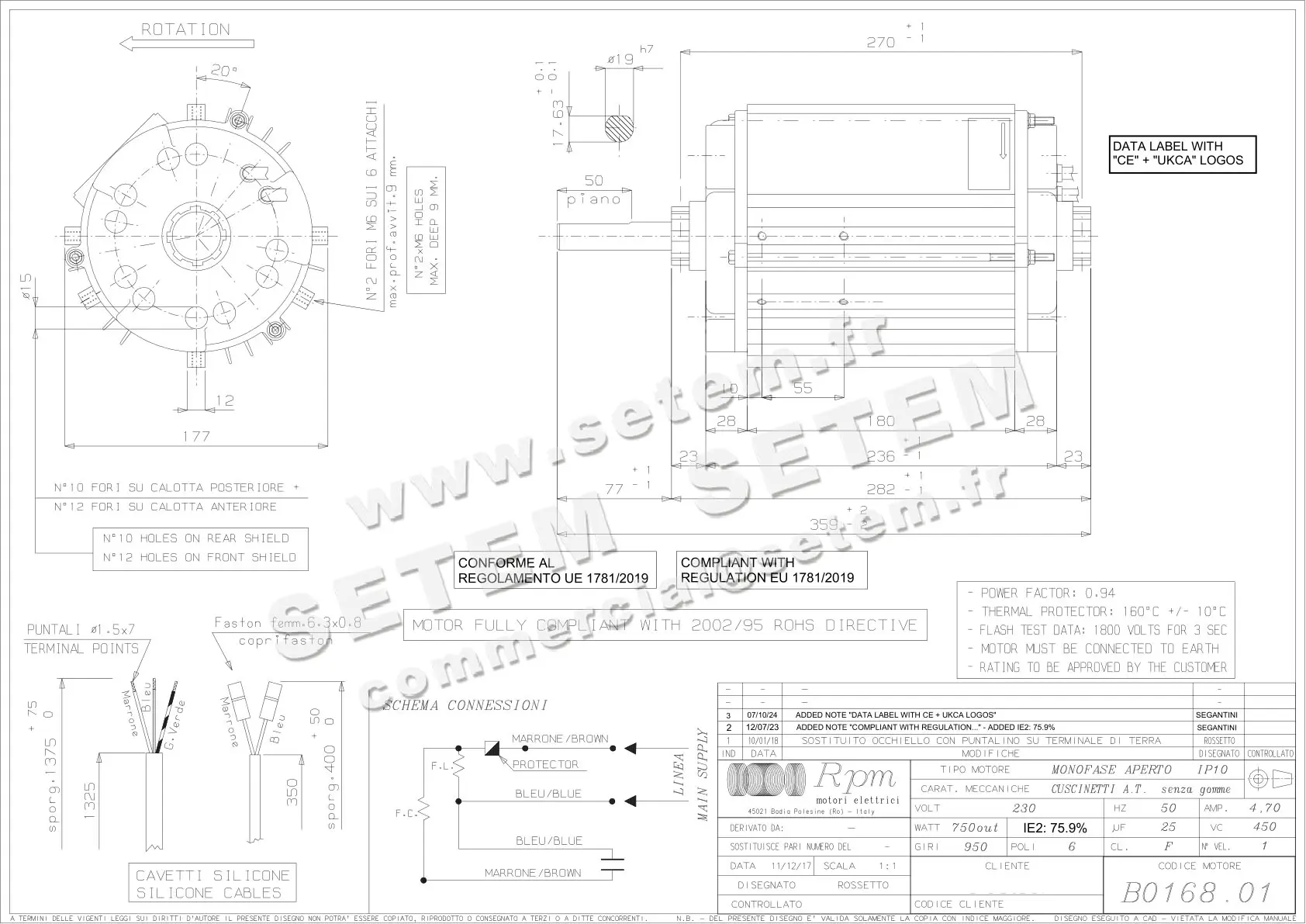 MOTEUR B016801