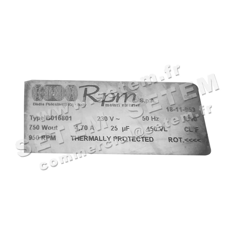 MOTEUR B016801 2