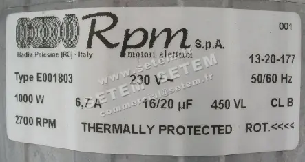 5726004026-MOTEUR RPM E001803 5