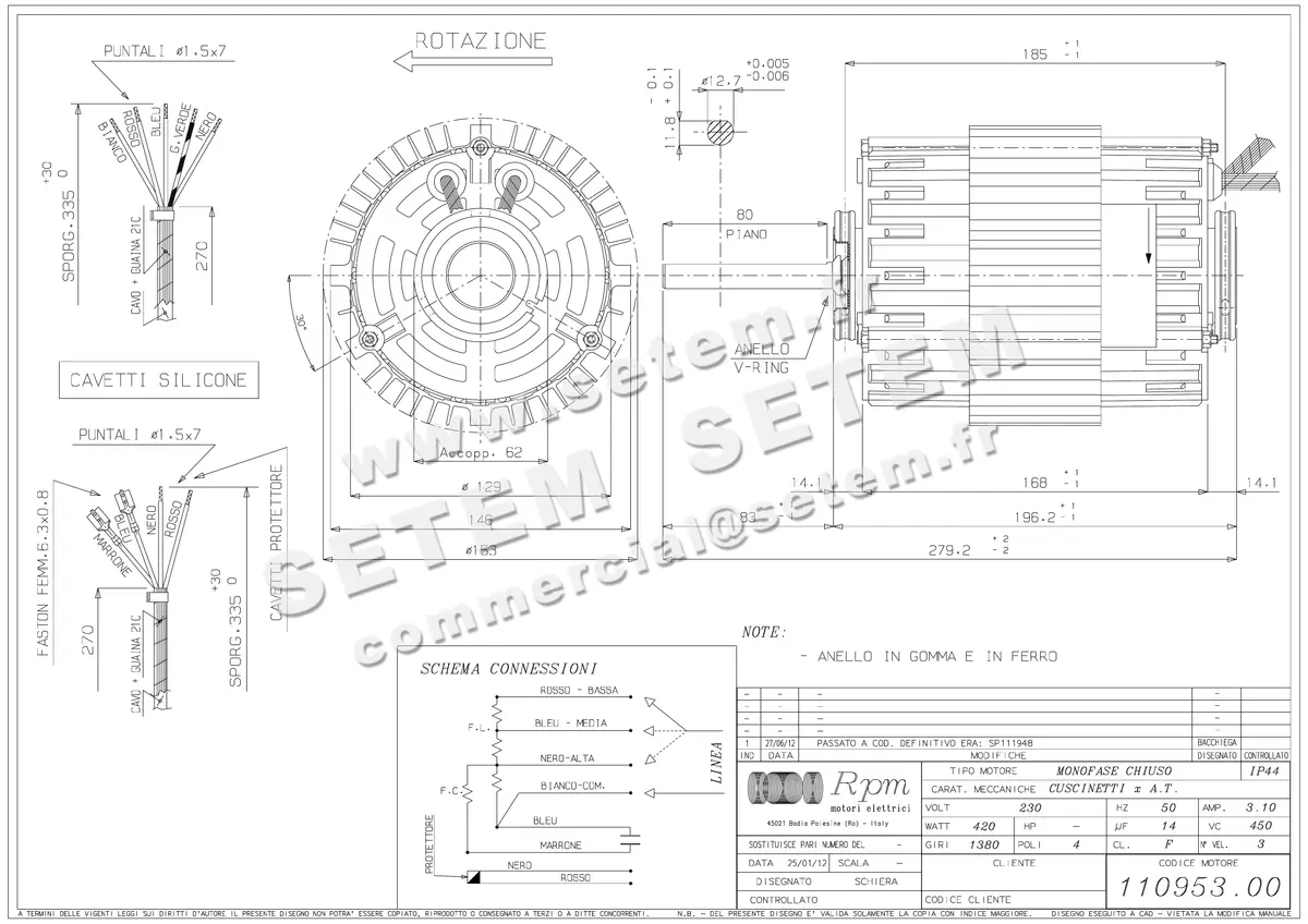 5726004211-MOTEUR RPM 11095300