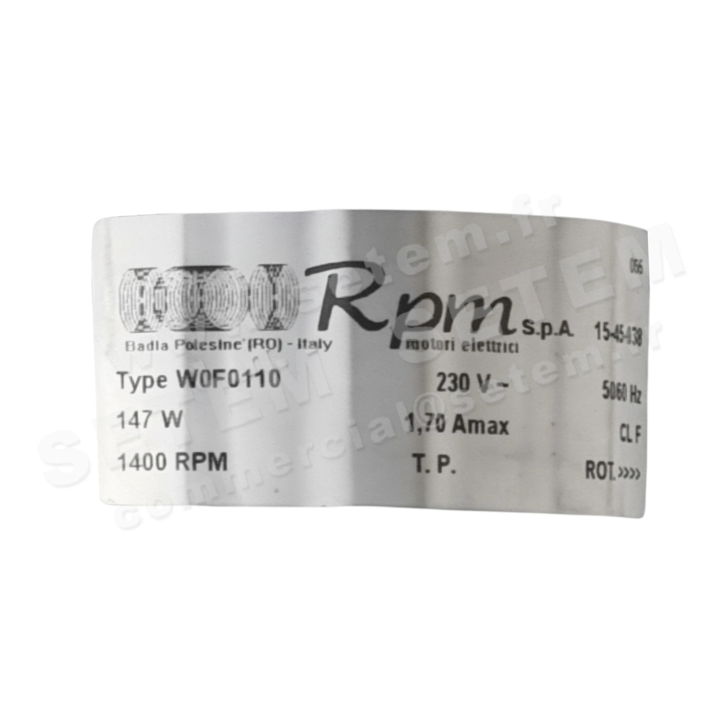 5726004213-MOTEUR RPM W0F0110