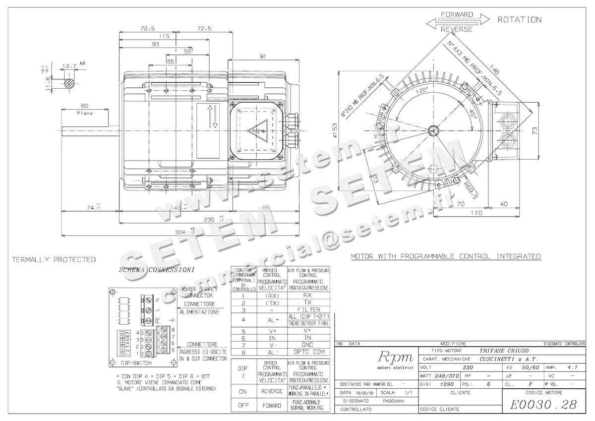 5726004519-MOTEUR RPM E003028