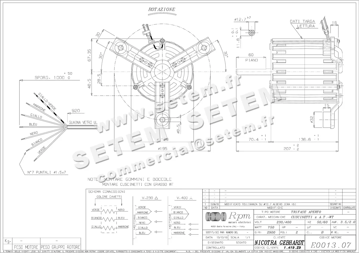 5726004520-MOTEUR RPM E001307