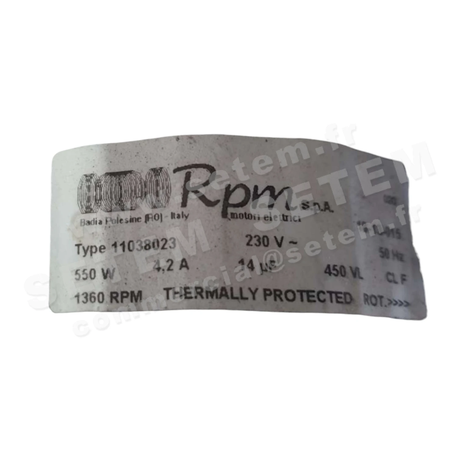 5726004627-MOTEUR RPM 11038023 2