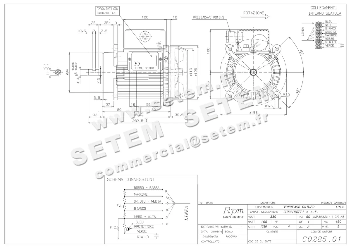 5726005064-MOTEUR RPM C028501