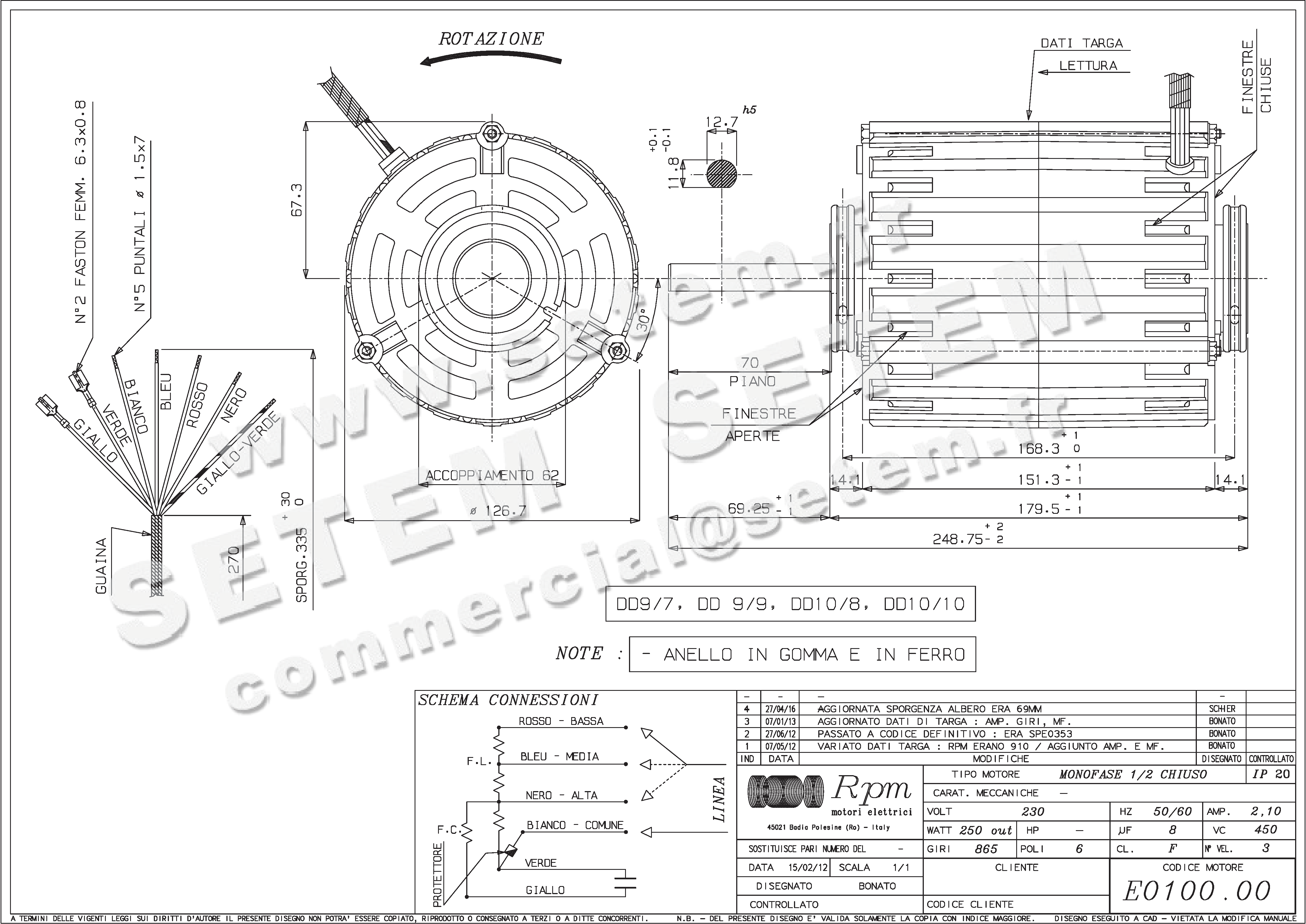 5726005110-MOTEUR RPM E010000