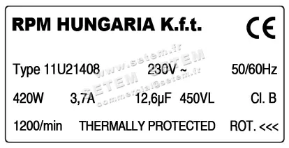 5726005122-MOTEUR RPM 11U21408 4