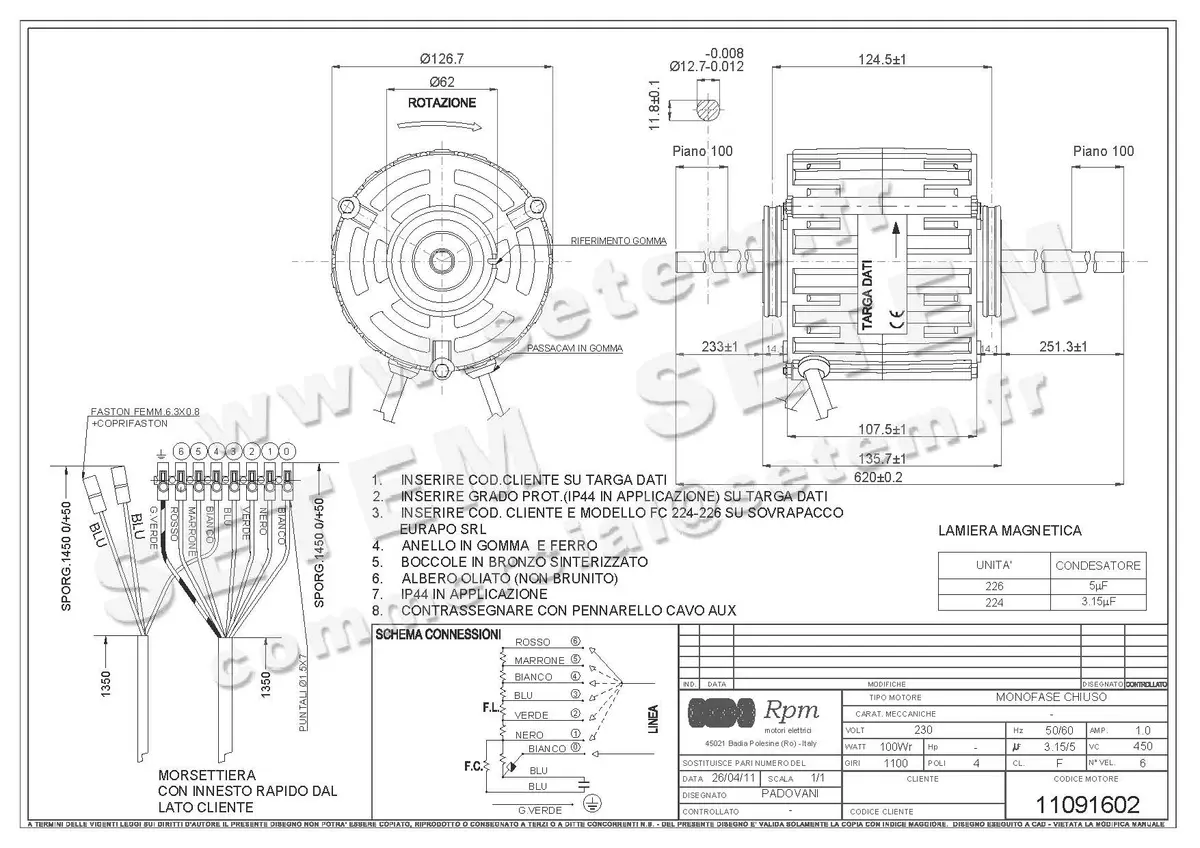 5726005127-MOTEUR RPM 11091602 "480007800"