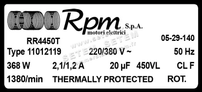 5726005469-VENTILATEUR RPM 11012119 "RR4450T" 3