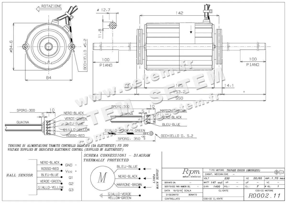 5726006211-MOTEUR RPM R000211