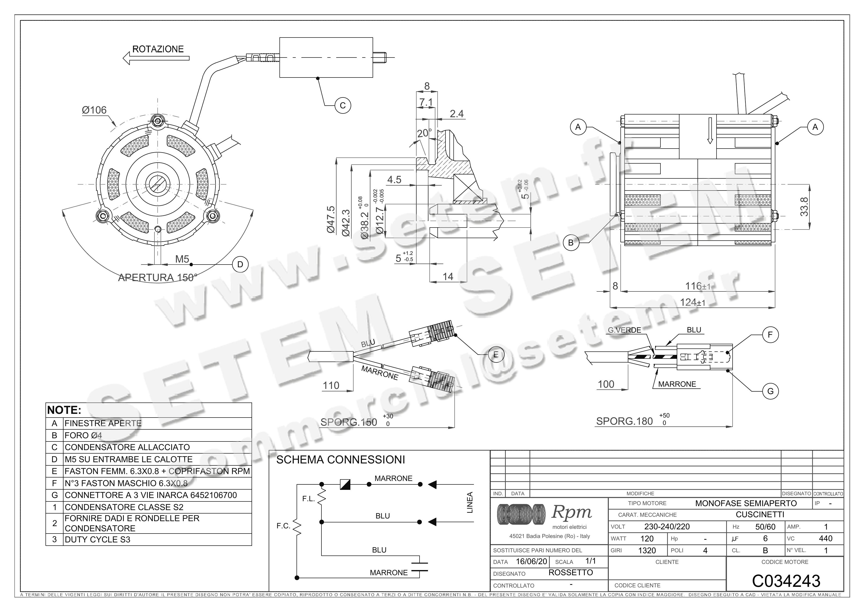 MOTEUR C034243