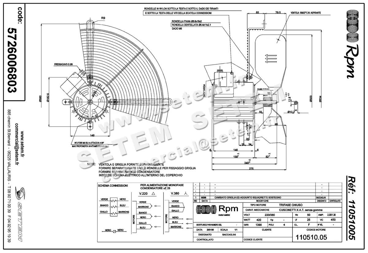 5726006803-VENTILATEUR RPM 11051005 "RR4500T" 2