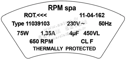 5726009922-MOTEUR RPM 11039103 3