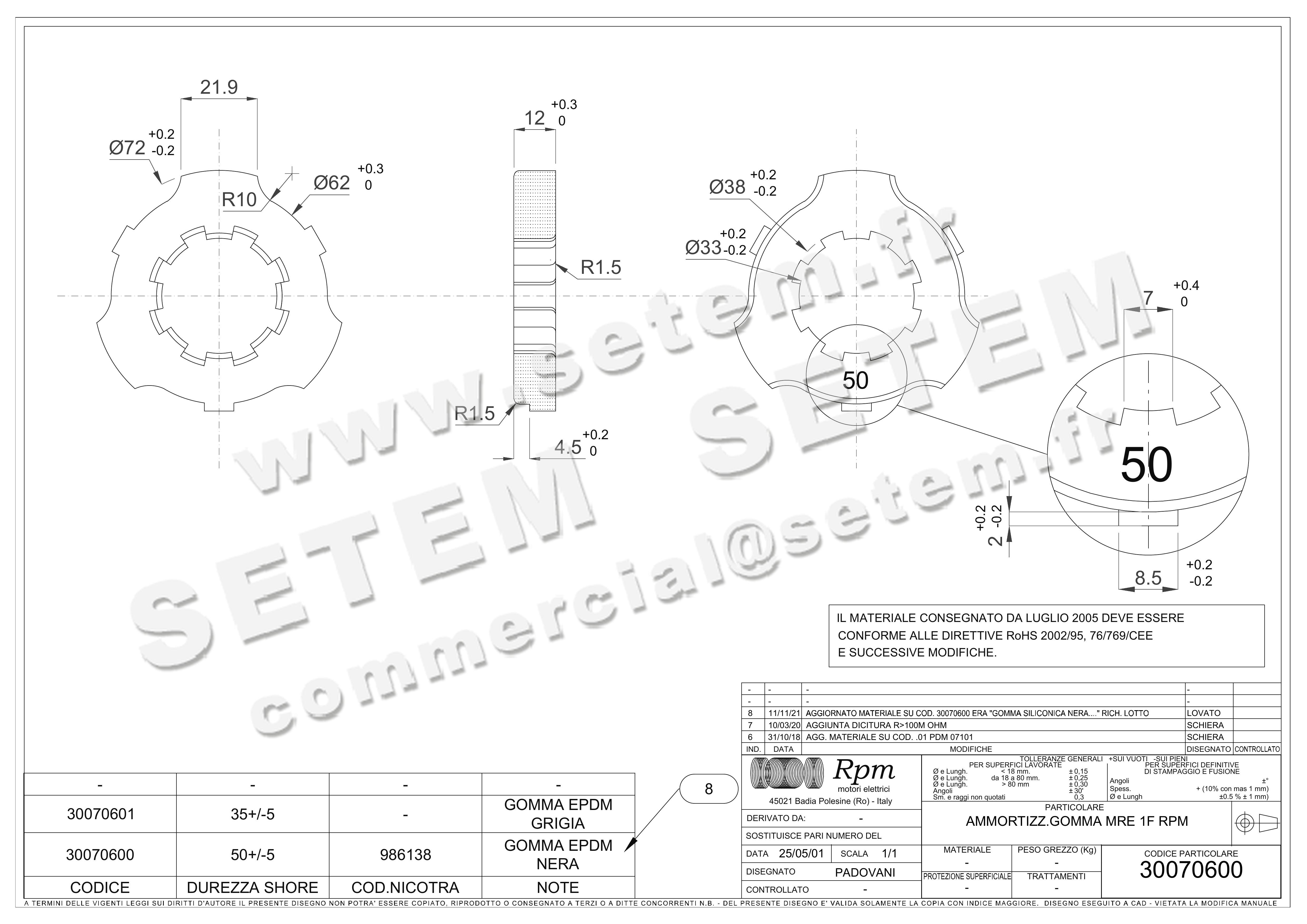 5726009961-SILENT-BLOC A TETONS RPM