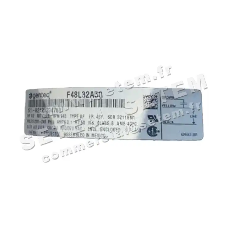 5727500048-MOTEUR GENTEQ F48L32A50 "S1.02425334700"