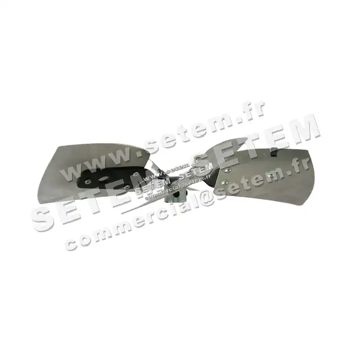 5740003433-HELICE ACIER 6PALES D350MM A 12.7MM MOTEUR ROSATI -HELICE 4
