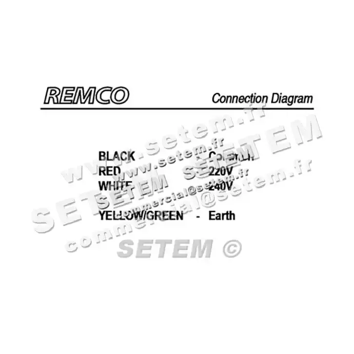 5743000050-MOTEUR REMCO DE2F6104K 4