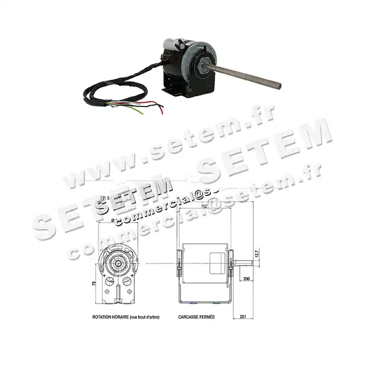 5743000084-MOTEUR REMCO 35.4.35/2C 4