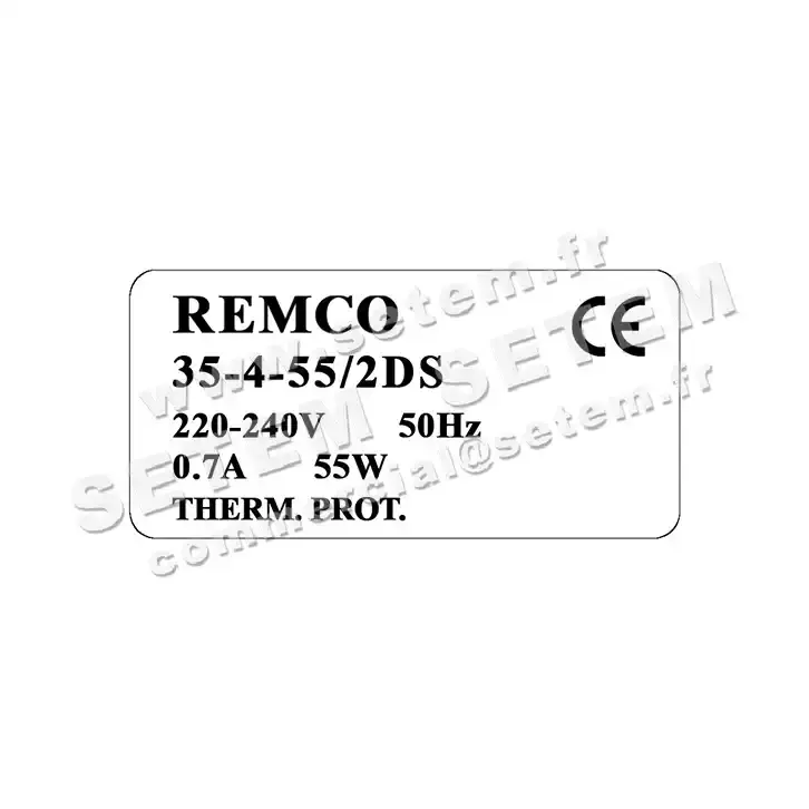 5743000515-MOTEUR REMCO 35.4.55/2DS 2