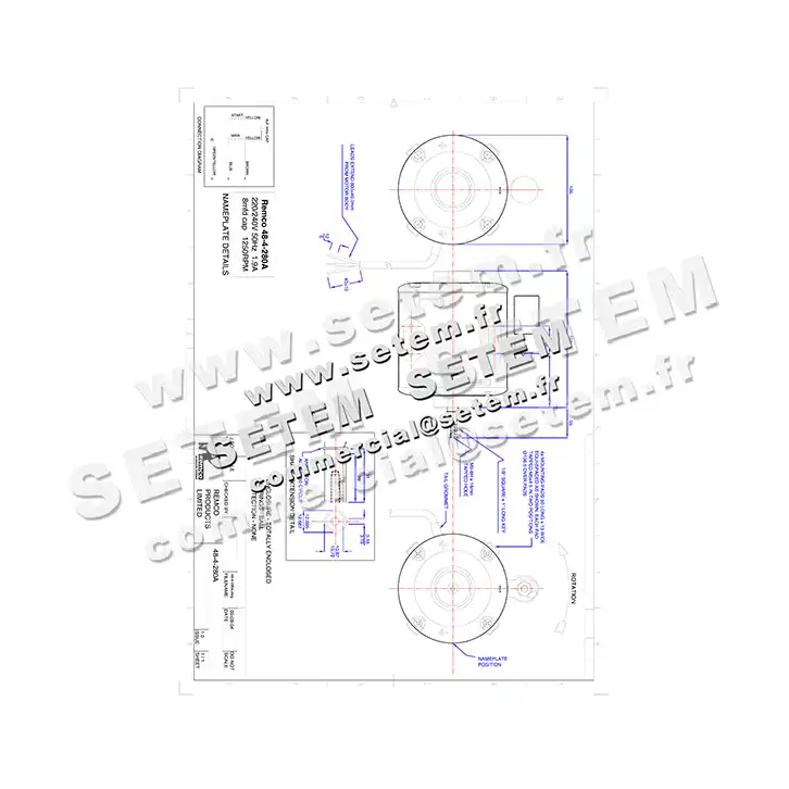 5743005872-MOTEUR REMCO 48.4.280A 2