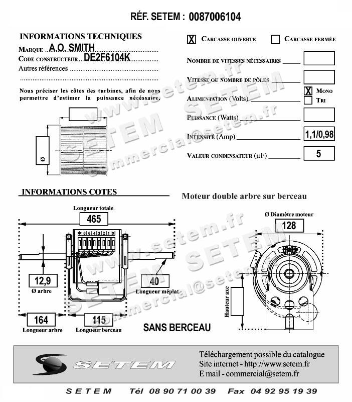 5743006104-MOTEUR REMCO DE2F6104K 3