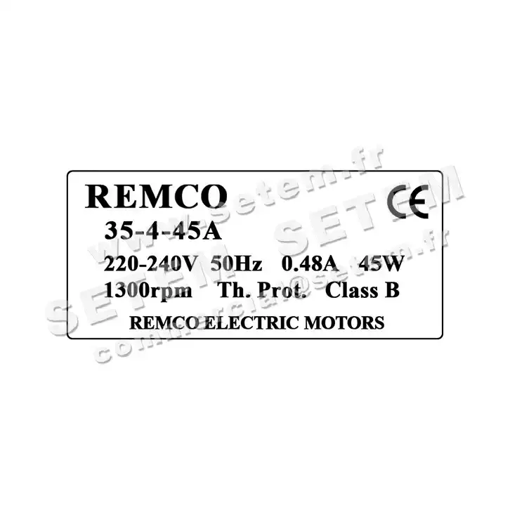 5743006985-MOTEUR REMCO 35.4.45A 2