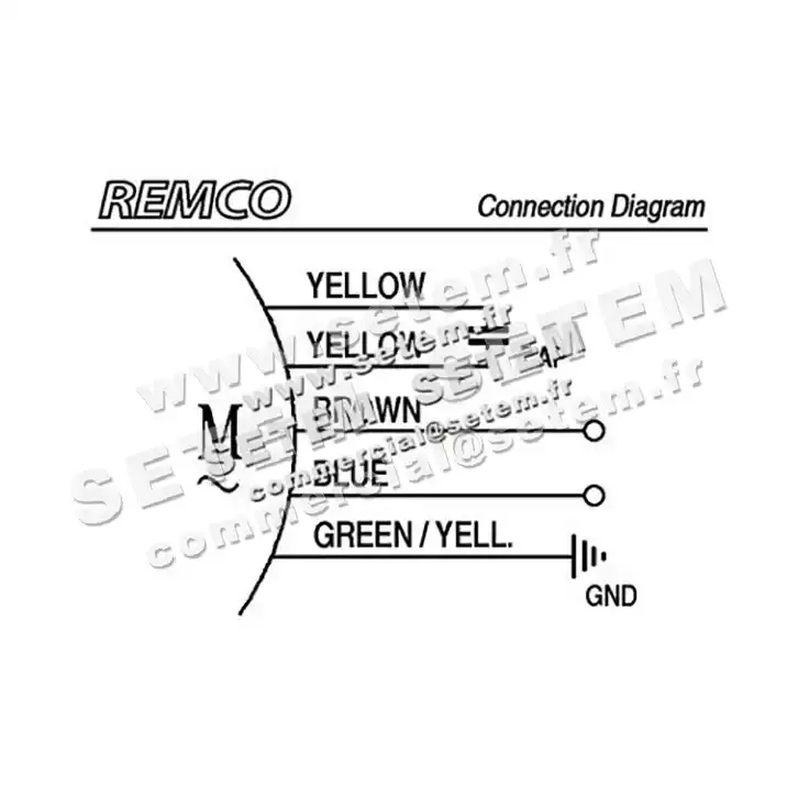 5743006985-MOTEUR REMCO 35.4.45A 3