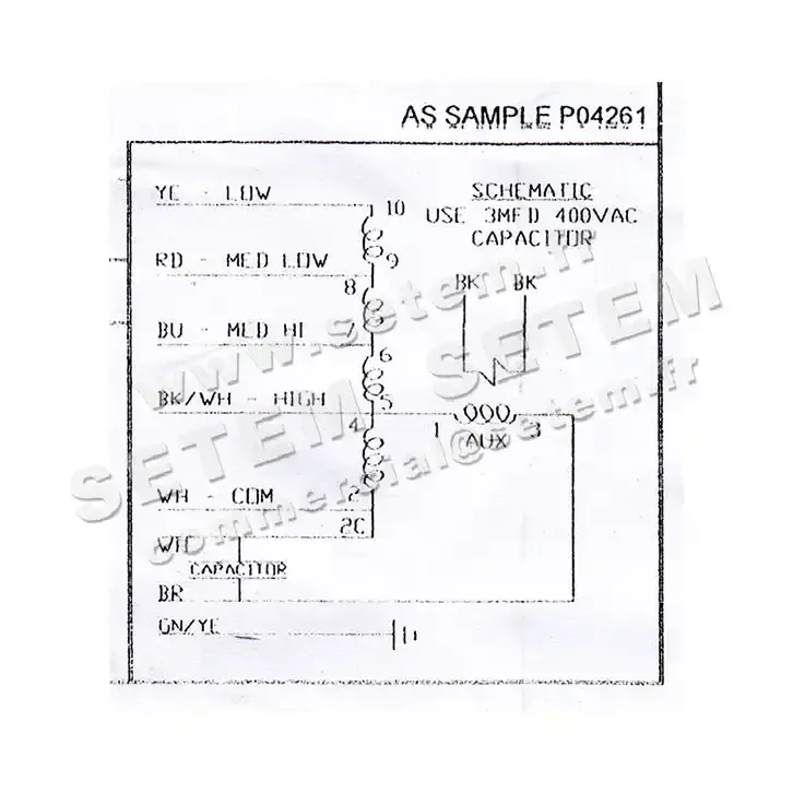 5743009205-MOTEUR REMCO 33.4.55.4CL 3