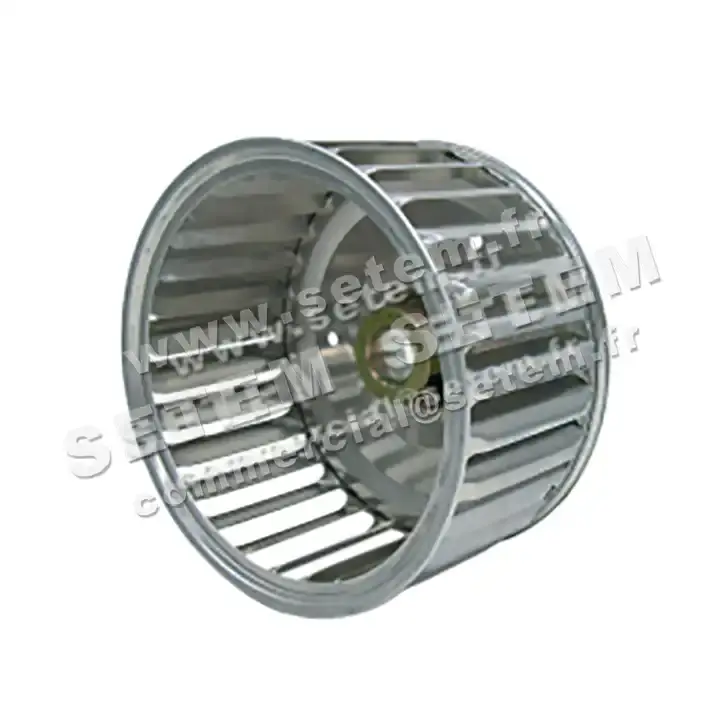 5743009507-TURBINE REMCO 1VC.96X50X12.7RD ALU VIS