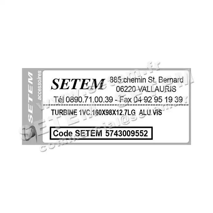 5743009552-TURBINE REMCO 1VC.160X98X12.7LG ALU VIS 3