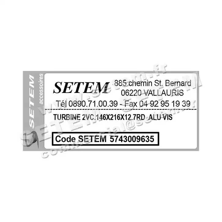 5743009635-TURBINE REMCO 2VC.146X216X12.7RD ALU VIS 3