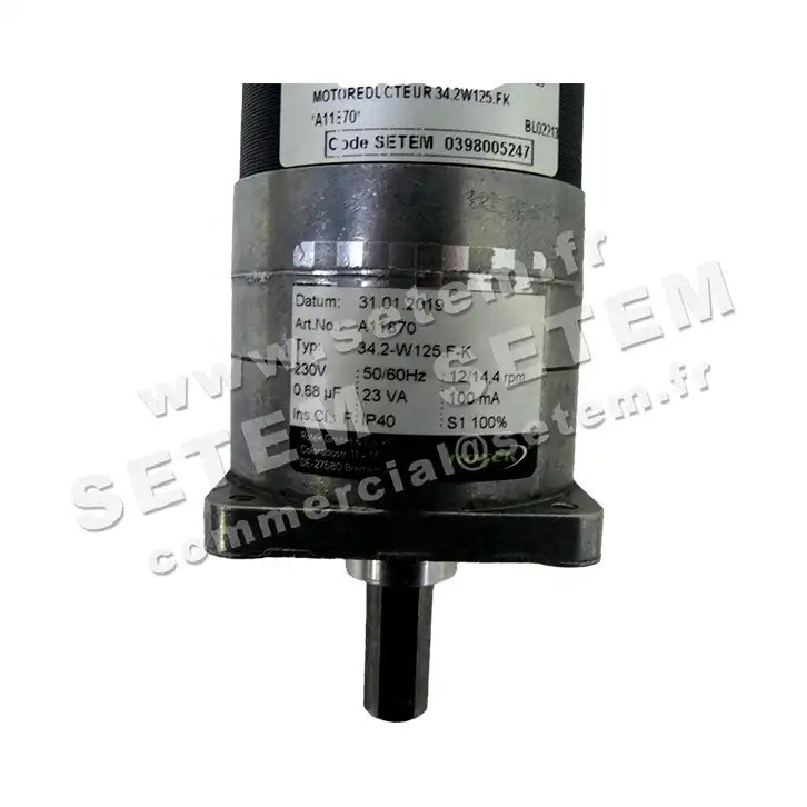 5781005247-MOTOREDUCTEUR 34.2W125.FK ROTEK A11870   7