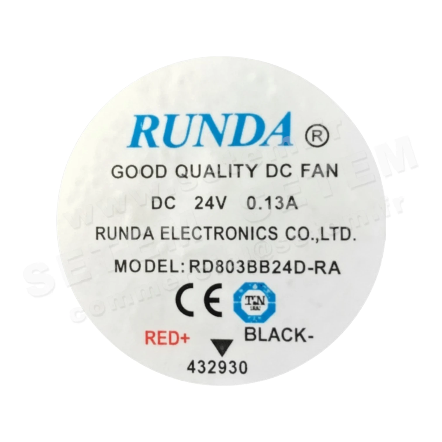 VENTILATEUR RD8038B24D-RA 3
