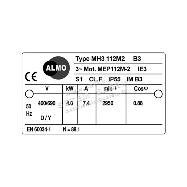 6006000690-MOTEUR ALMO MH3 112M2 B3 2