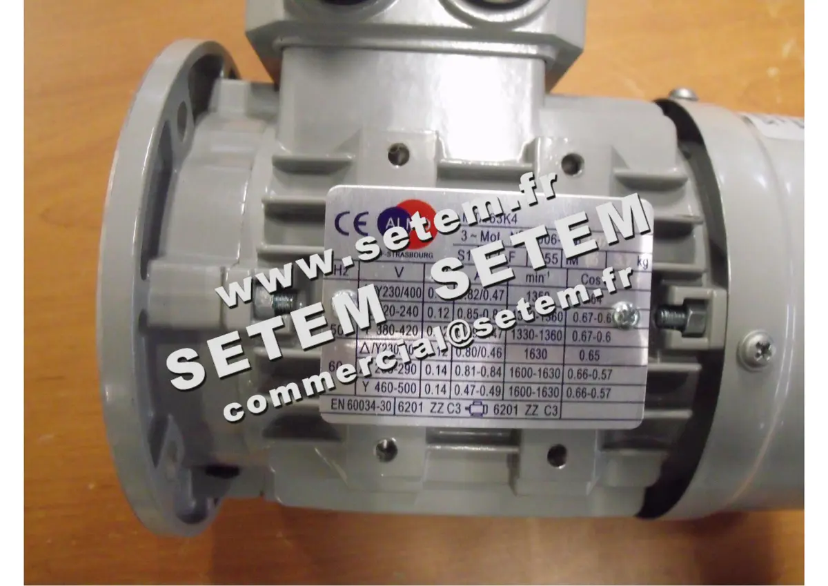 6006002021-MOTEUR ALMO 0.12KW 4P T230/400V HA63 B5 MTA63K4