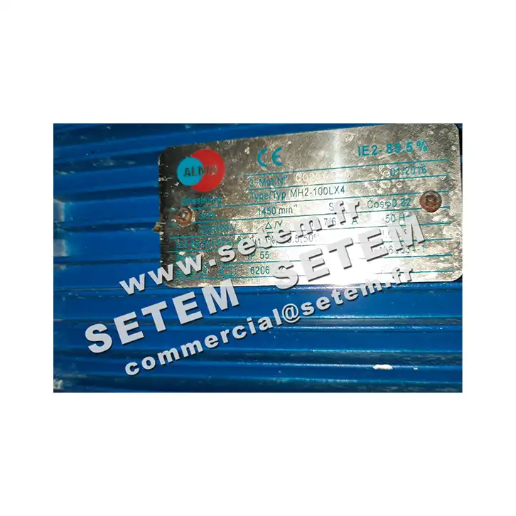 6006002102-MOTEUR ALMO 3KW 4P T230/400V HA100 B3 IE2 *MH2.100LX4* 3
