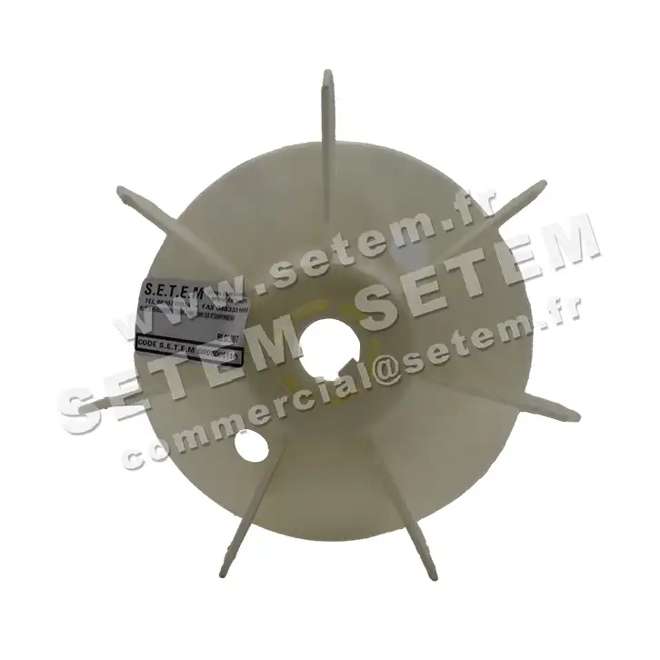 HELICE DE REFROIDISSEMENT D155MM A19MM E40MM SUR MTA/MMP/MMD90/4 2