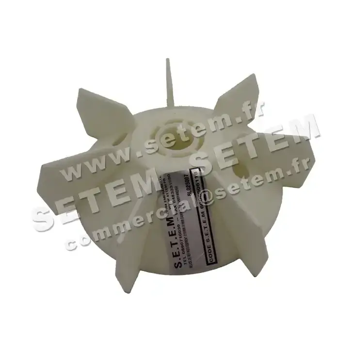 HELICE DE REFROIDISSEMENT D155MM A19MM E40MM SUR MTA/MMP/MMD90/4 3